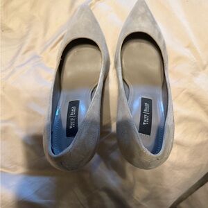 White House Black Market Gray Women's Shoes